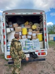 Из Энгельса в зону специальной военной операции отправили гуманитарный груз 