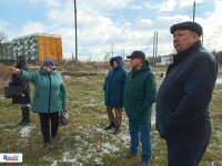 Глава района и жители военного городка обсудили создание новой спортплощадки