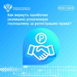 Как вернуть ошибочно (излишне) уплаченную госпошлину за регистрацию права?