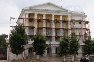 Усиленными темпами ведутся работы по реконструкции отдела истории Вольского музея