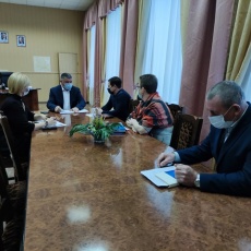 Виталий  Матвеев продолжает цикл рабочих встреч с руководителями промышленных предприятий Вольского района