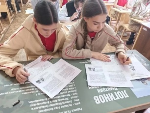 Вольчане написали «Диктант Победы»