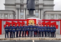 Саратовцы приняли участие в окружном Параде Памяти