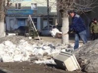 В городе и районе объявлен месячник по санитарной очистке и благоустройству