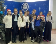  «Снежный экспресс» доставил новогоднее чудо в с. Черкасское Вольского района