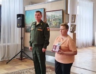 В Картинной галерее состоялась церемония вручения Орденов Мужества на ответственное хранение семьям наших земляков, погибших в ходе специальной военной операции на Донбассе