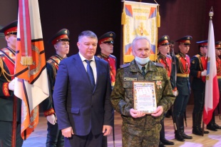 В Вольске прошло торжественное мероприятие, посвященное Дню защитника Отечества
