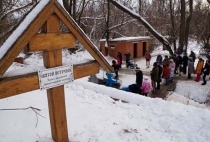 Андрей Татаринов обратился к вольчанам с просьбой соблюдать правила при купании в купели