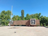 Завершены работы по обновлению и благоустройству главного мемориального комплекса  города, посвящённого памяти вольчан, погибших в годы Великой Отечественной войны